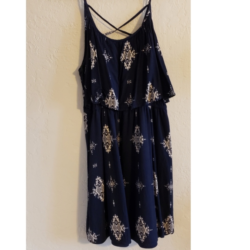 Sweet Rain Aztec Design Dress